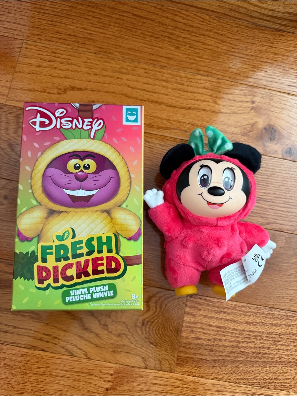 Disney Minnie Mouse Fresh Picked Plush Keychain